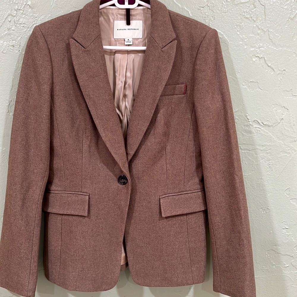 Banana republic wool blazer